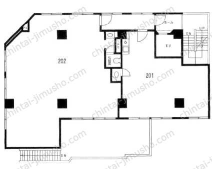 松本マンションの間取図