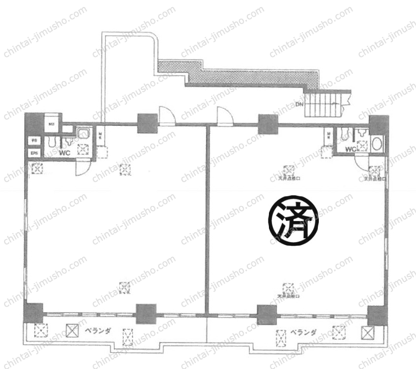 イレブンナインの間取図