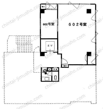東京オートマック 長原ビルの間取図