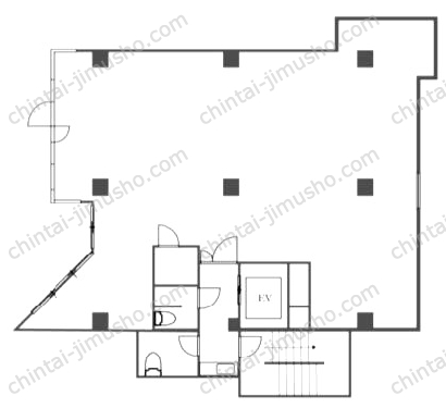 レインボービルの間取図