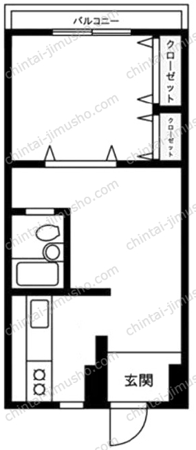 カーサ第二新宿の間取図