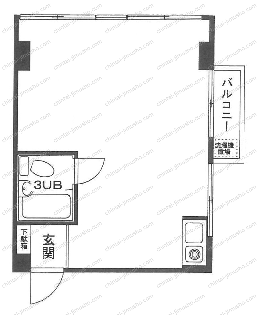 青木ビルの間取図