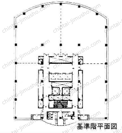 横浜東口ウィスポートビルの間取図