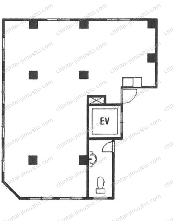 ユニオンビルの間取図