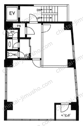 SNT八丁堀ビルの間取図
