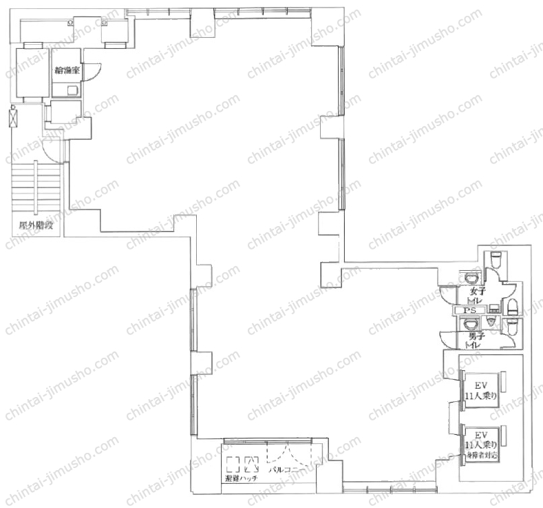 RBM銀座ビルの間取図