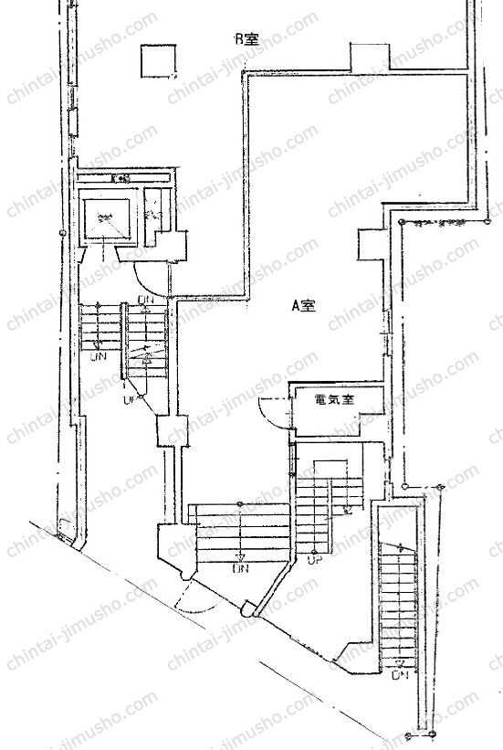 六本木DMビルの間取図