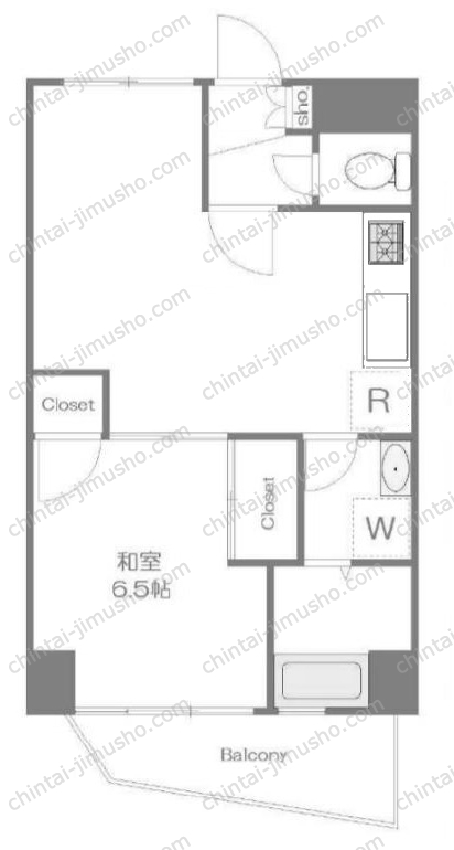 マンション中野ソレイユの間取図