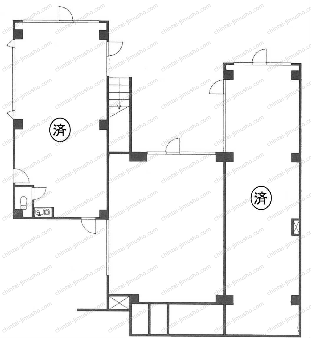 メイプルツインの間取図