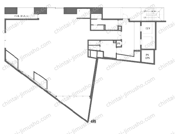TOP HILLS GARDEN 道玄坂の間取図