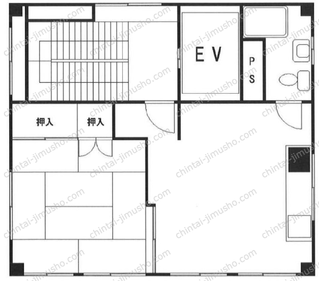 ミカドビルの間取図