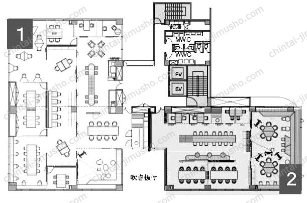 KDX飯田橋ビルの間取図