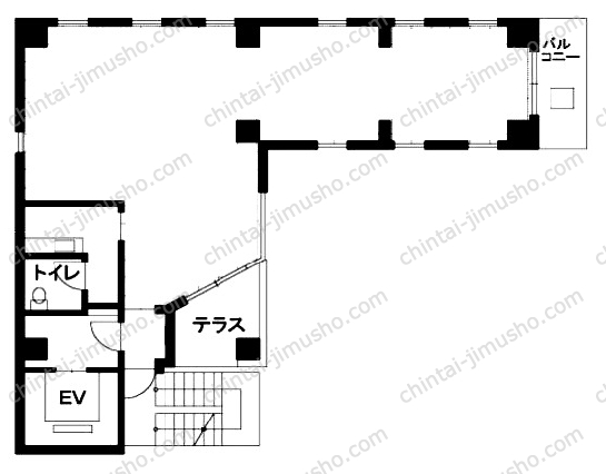 エーワンビルの間取図