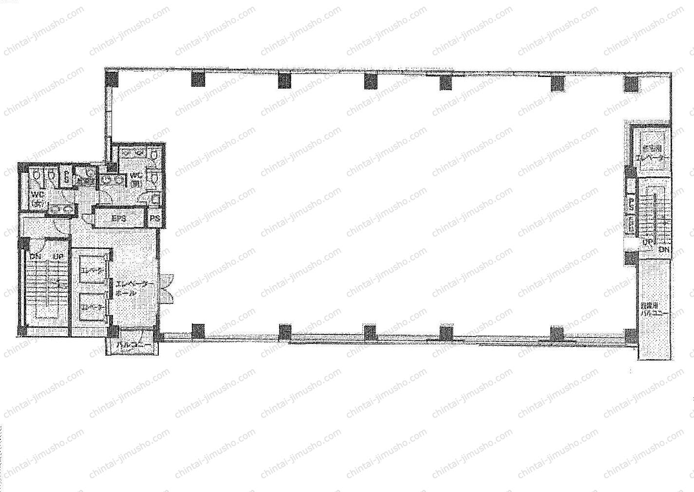 A-PLACE　田町イーストビルの間取図