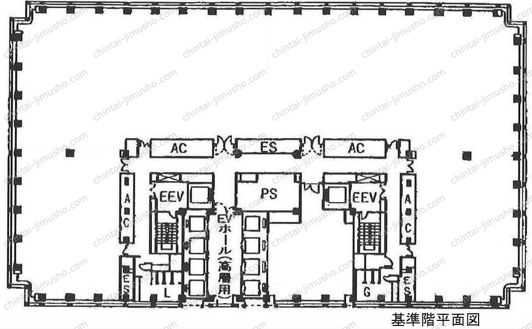 新宿モノリスの間取図