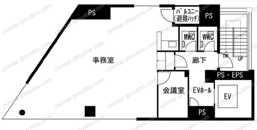 市ヶ谷科学技術イノベーションセンタービルの間取図