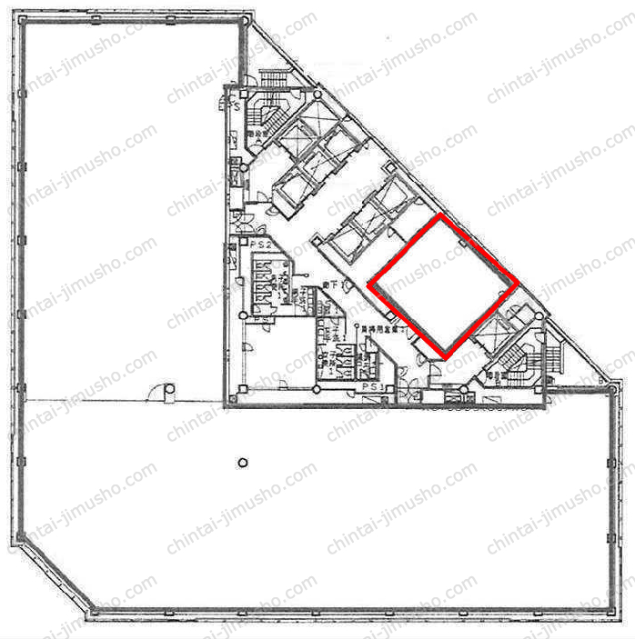 大手町ファーストスクエア（ウエストタワー）の間取図