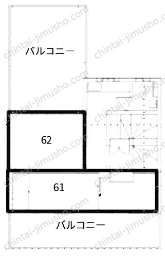 CREA神田ビルの間取図