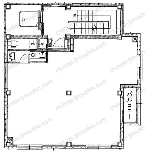 第二喜久ビルの間取図