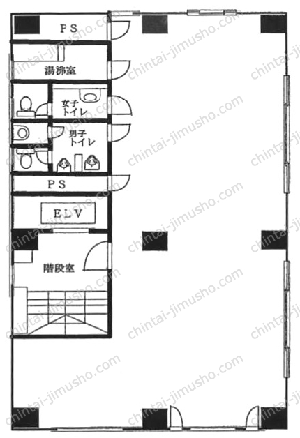 藤井ビルの間取図