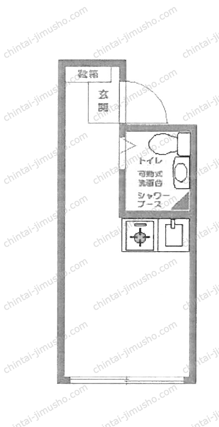 ダイヤモンドレジデンス岩本町の間取図