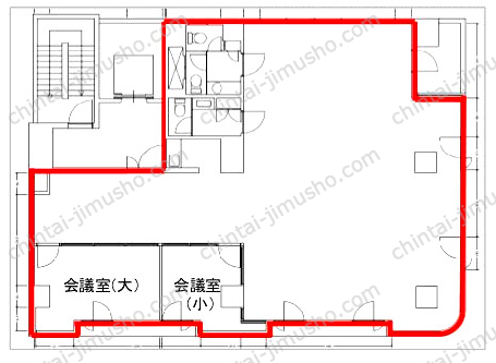 神田髙木ビルの間取図