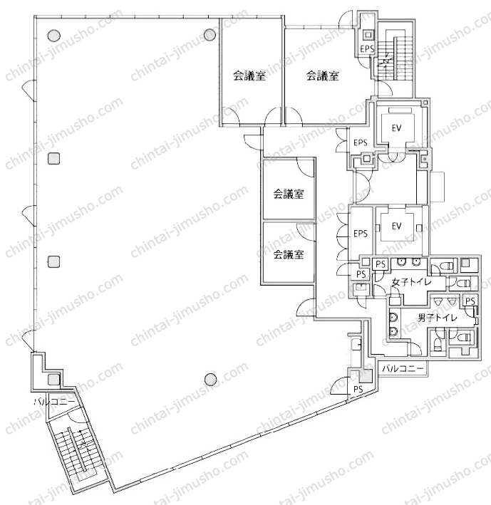 人形町PREXの間取図