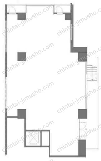 ライオンズマンション東銀座の間取図
