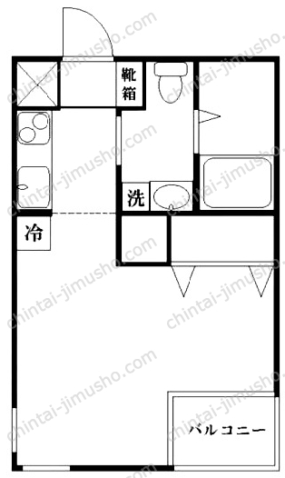 プラシードアープの間取図