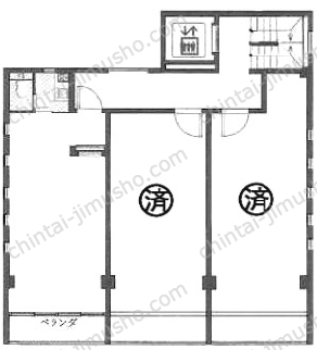 アート第一ビルの間取図