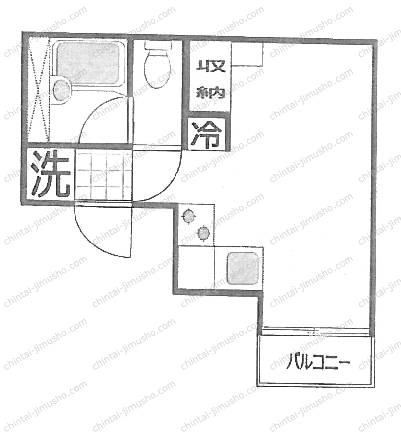 SWボラーノ六本木の間取図
