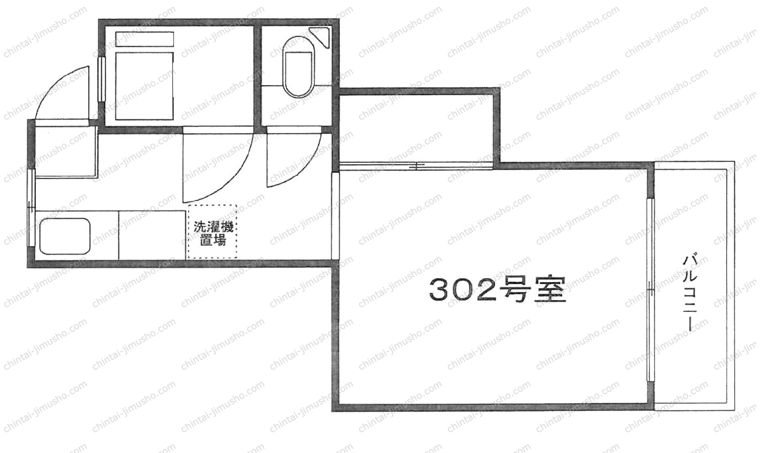 三恵ビルの間取図