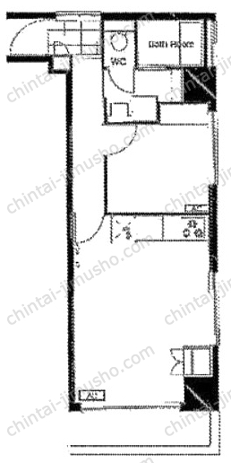 オーロラ三田の間取図