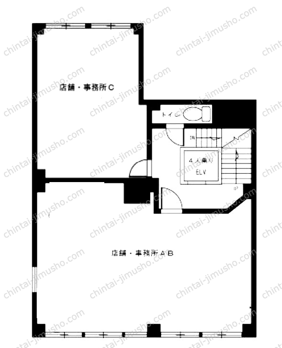 ハートビルの間取図