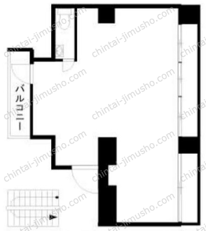 川嶋屋ビルの間取図