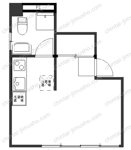 プラザ恵比寿南の間取図