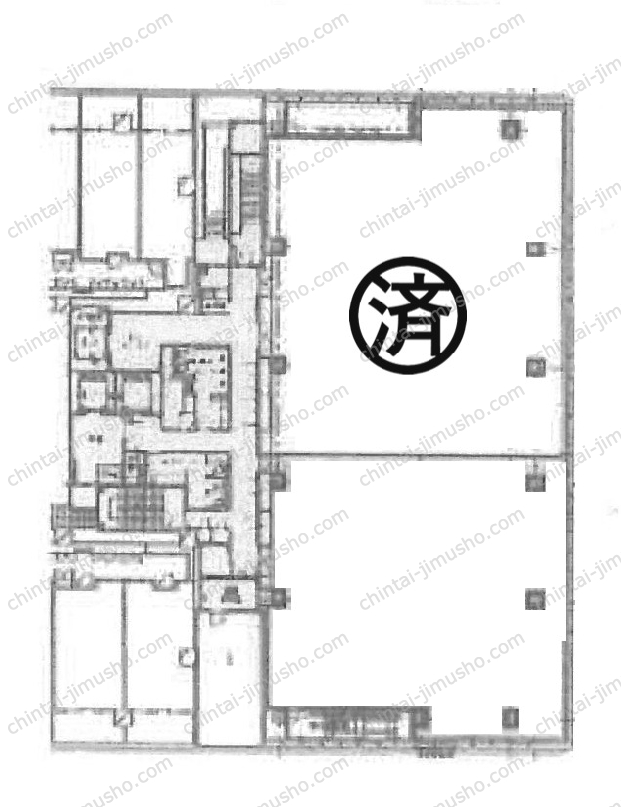 パークコート浜離宮ザ・タワーの間取図