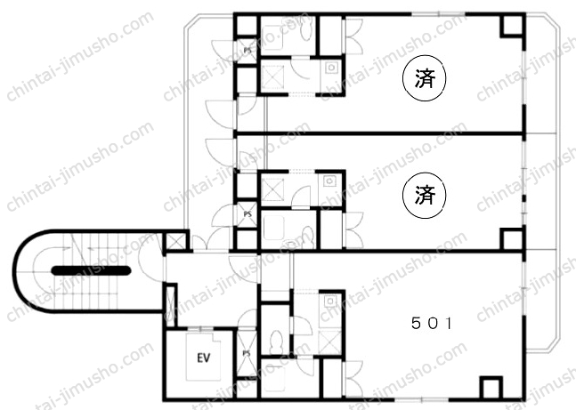 サンコート湯島の間取図