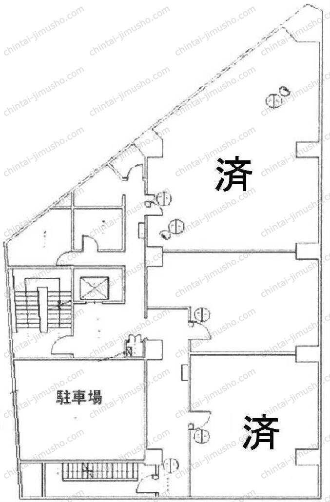 Jプロ北千住ビルの間取図