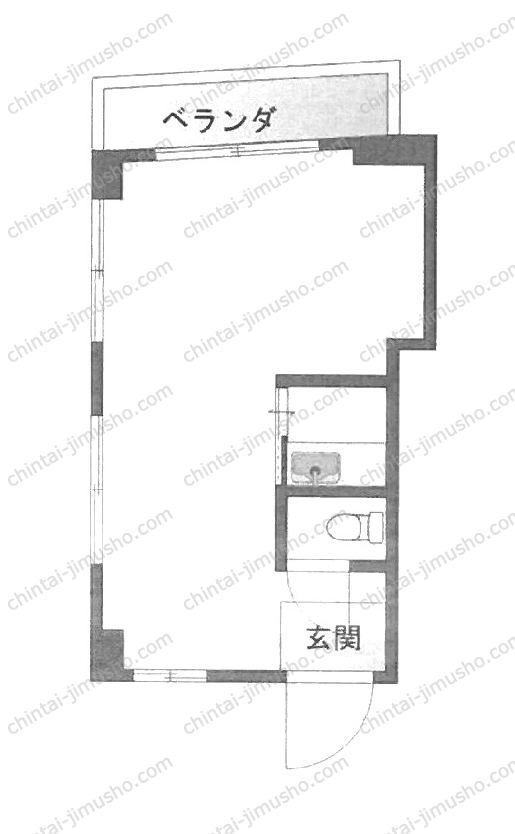 長山ビルⅡの間取図