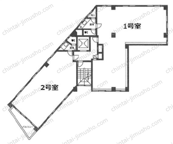 第二山本ビルの間取図