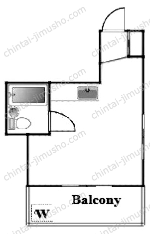 シティ第二日暮里ビルの間取図