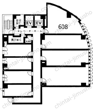 恵比寿ファイブビルの間取図