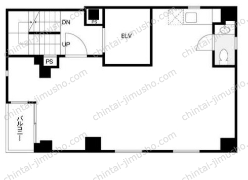 V1Bldg（ブイワンビル）の間取図