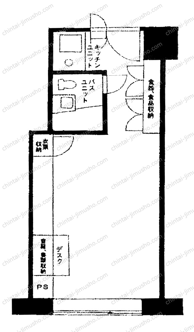 ニューステイトメナーの間取図