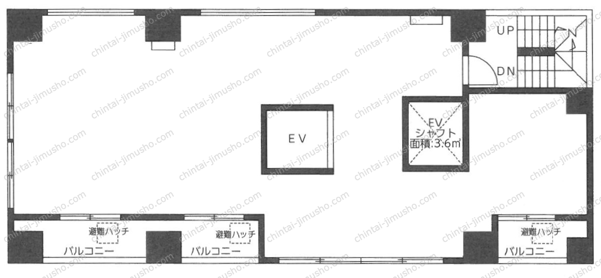 プラザMの間取図