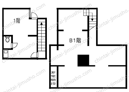 K31ビルの間取図