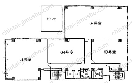 ブライト横浜ビルの間取図