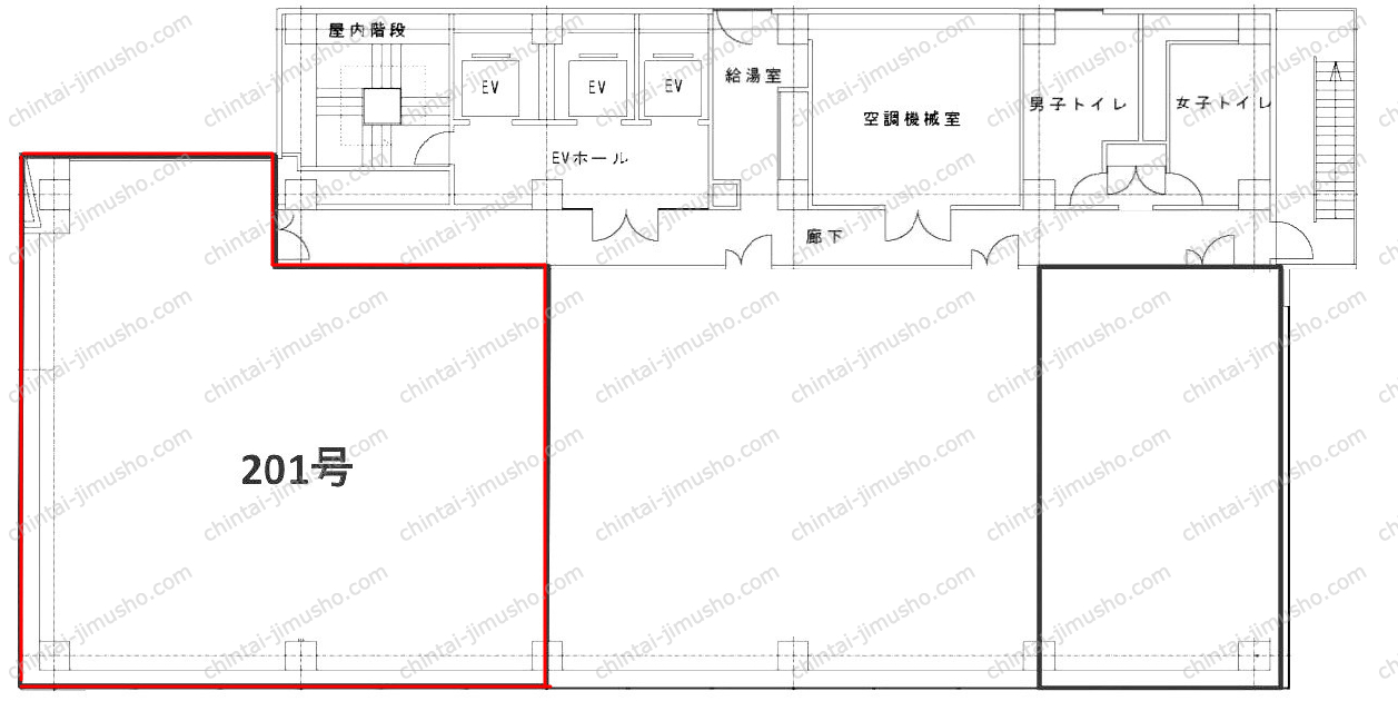いちご川崎ビルの間取図