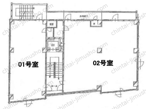 大貫ビルの間取図